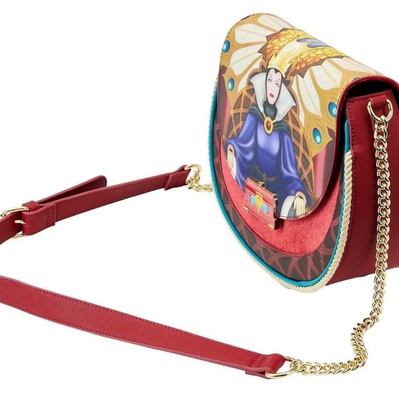 Loungefly Evil Queen crossbody purse - Picture 3 of 5